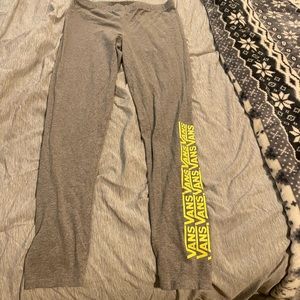 Womens Vans leggings size large